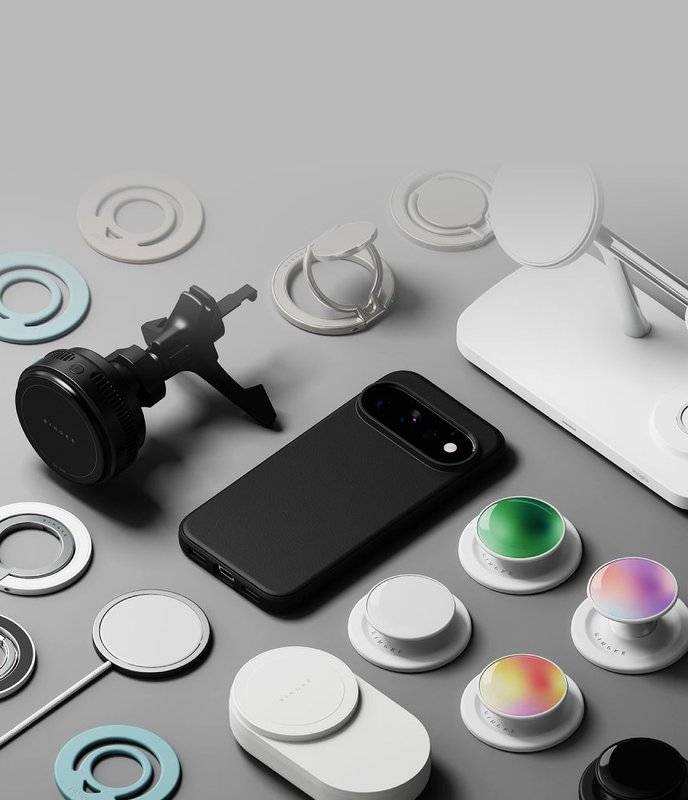 Magsafe Калъф за Google Pixel 11 Pro, Ringke Onyx Magnetic Case, Черен (7)