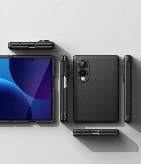 Magsafe Калъф за Samsung Z Fold 8, Ringke Onyx Flap Magnetic Case, Черен (4)