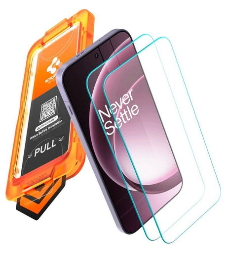 Стъклен Протектор за OnePlus 15, Spigen EZ Fit Pro Glas.tR 2бр., Прозрачен (3)