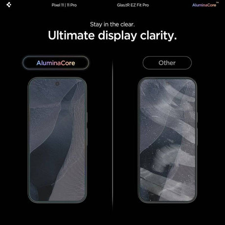 Протектор за Google Pixel 11 Pro XL, Spigen EZ Fit Pro Glas.tR 2бр., Прозрачен (8)