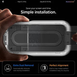 Стъклен Протектор за Google Pixel 11 и 11 Pro, Spigen EZ Fit Pro Glas.tR 2бр., Прозрачен (10)