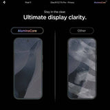 Затъмняващ Протектор за Google Pixel 10/ 11, Spigen Privacy Glas.tR EZ Fit Pro 2бр., Черен (9)