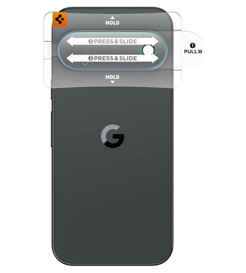 Протектор за Камерата на Google Pixel 11 Pro, Spigen Optik Pro Glass tR EZ Fit 2бр., Прозрачен (5)
