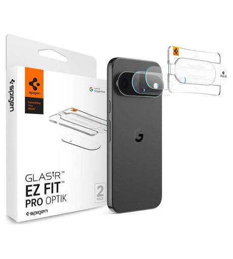 Протектор за Камерата на Google Pixel 10 Pro XL, Spigen EZ Fit Optik Pro Glas.tR 2бр., Прозрачен