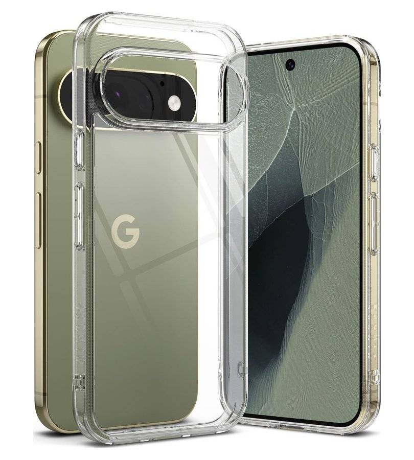 Противоударен Калъф за Google Pixel 11 Pro, Ringke Fusion Clear Case, Прозрачен