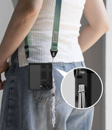 Противоударен Калъф за Samsung Z Flip 8, Ringke Onyx Flap Case, Черен (9)