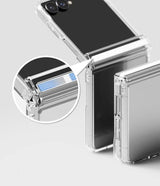 Противоударен Калъф за Samsung Z Flip 8, Ringke Fusion Flap Clear Case, Прозрачен (5)