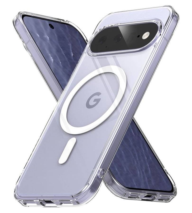 Magsafe Калъф за Google Pixel 11, Ringke Fusion Clear Magnetic Case, Прозрачен (4)