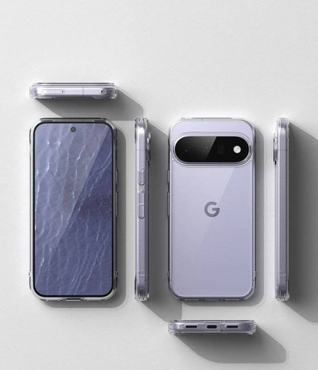 Противоударен Калъф за Google Pixel 11, Ringke Fusion Clear Case, Прозрачен (6)