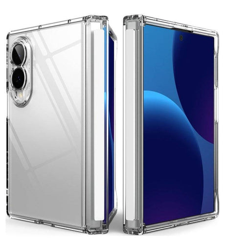 Противоударен Калъф за Samsung Z Fold 8, Ringke Fusion Flap Clear Case, Прозрачен