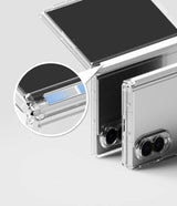 Противоударен Калъф за Samsung Z Fold 8, Ringke Fusion Flap Clear Case, Прозрачен (7)