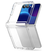 Противоударен Калъф за Samsung Z Flip 8, Ringke Fusion Flap Clear Case, Прозрачен (2)