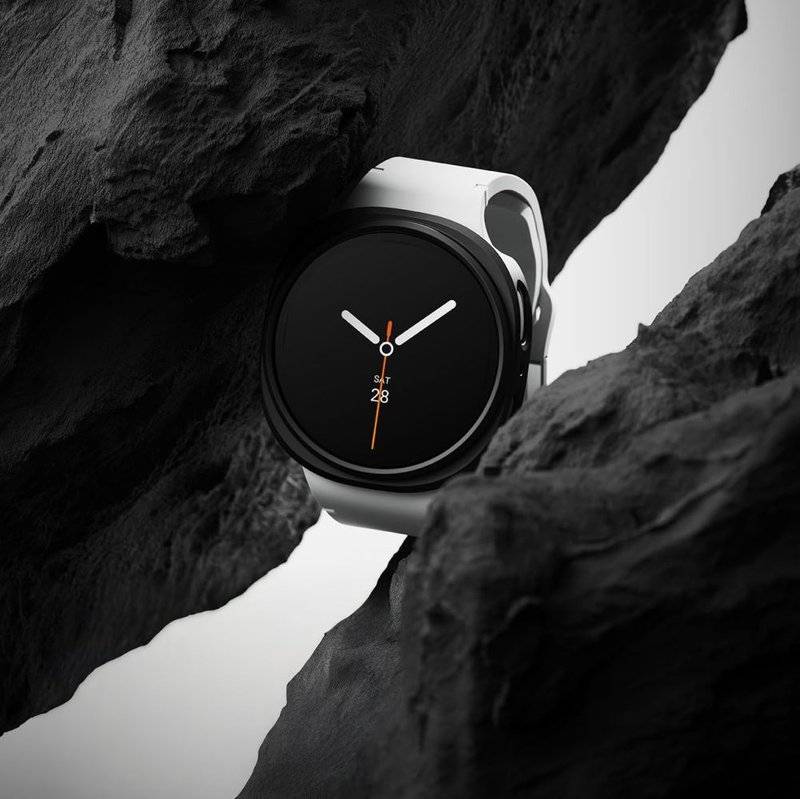 Калъф за Samsung Watch 8/9 44mm, Ringke Slim Case 2бр. Black/Clear, Прозрачен (5)