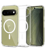 Magsafe калъф за Google Pixel 9/ 10/ 11 Pro XL, Tech-Protect Flexair Hybrid Case, Прозрачен (2)