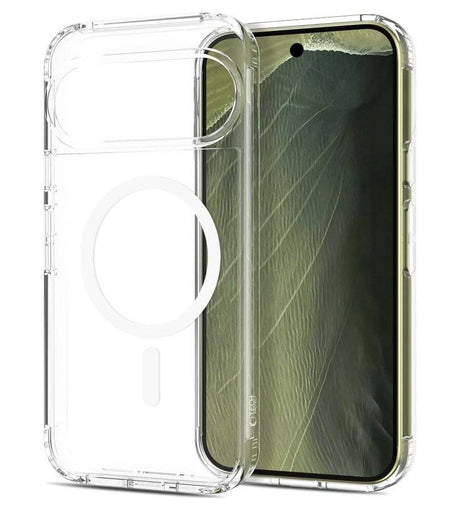 Magsafe калъф за Google Pixel 9/ 10/ 11 Pro XL, Tech-Protect Flexair Hybrid Case, Прозрачен