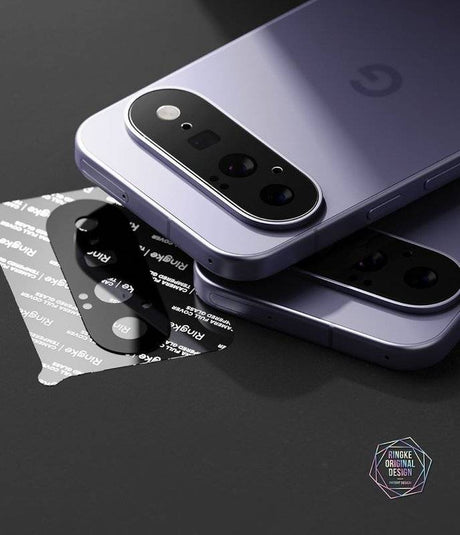 Протектор за Камерата на Google Pixel 11, Ringke Full Camera Glass 2бр., Черен (5)