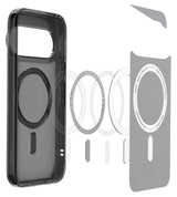 Magsafe калъф за Google Pixel 11 Pro, Spigen Ultra Hybrid Frost Mag Fit Case, Черен (5)