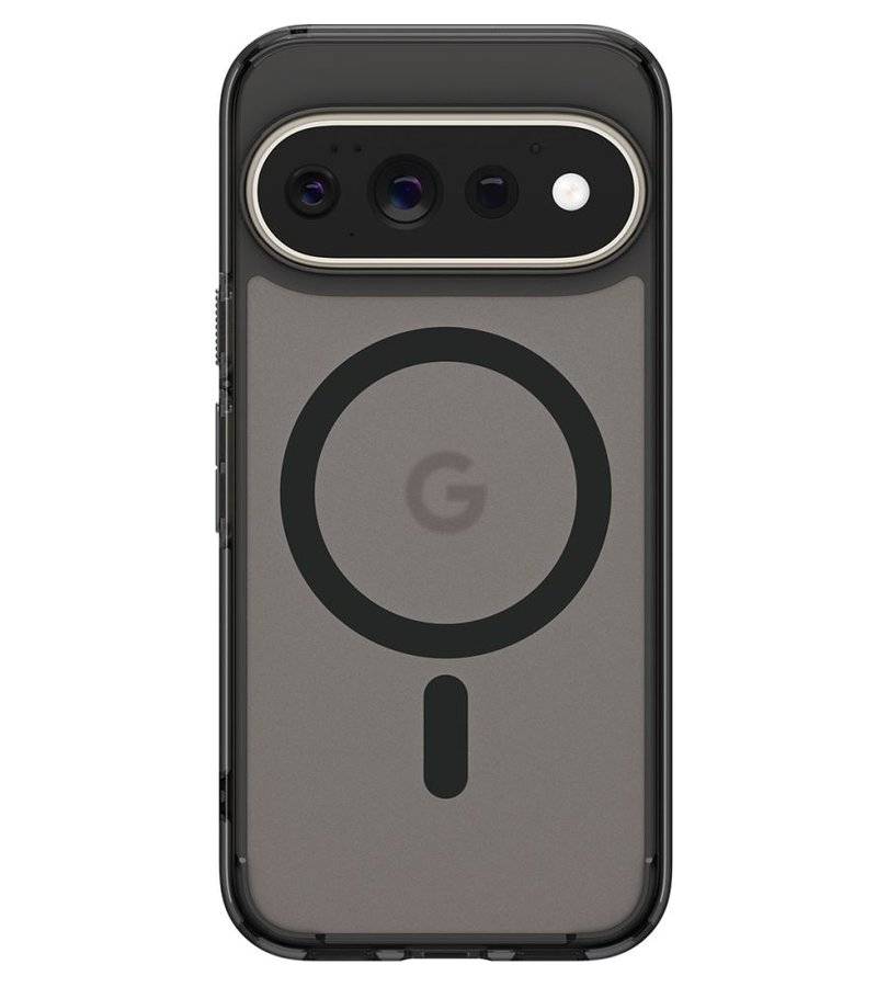 Magsafe калъф за Google Pixel 11 Pro, Spigen Ultra Hybrid Frost Mag Fit Case, Черен (3)