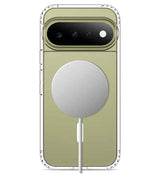 Magsafe Калъф за Google Pixel 9/ 9 Pro/ 10/ 10 Pro/ 11/ 11 Pro, Tech-Protect Hybrid FlexAir Clear Mag Case, Прозрачен (3)