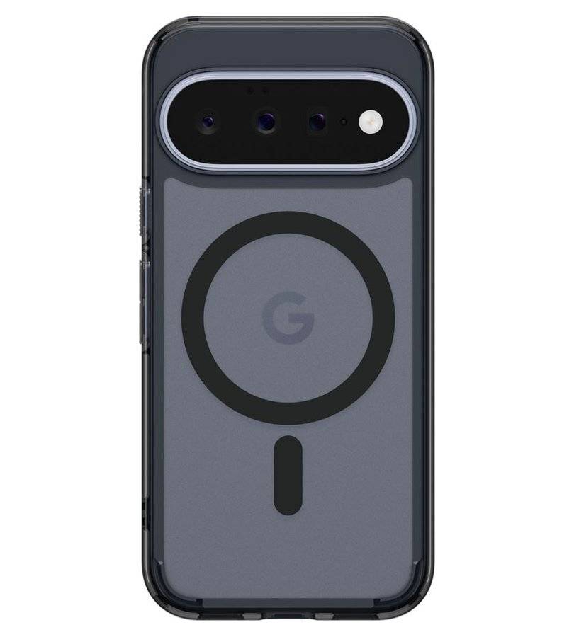 Magsafe Калъф за Google Pixel 11, Spigen Ultra Hybrid Mag Fit Case Frost Black, Черен (3)