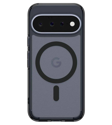 Magsafe Калъф за Google Pixel 11, Spigen Ultra Hybrid Mag Fit Case Frost Black, Черен (3)