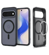 Magsafe Калъф за Google Pixel 11, Spigen Ultra Hybrid Mag Fit Case Frost Black, Черен (2)