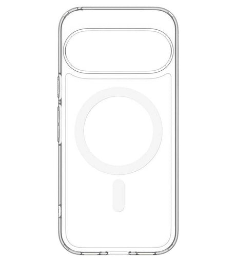Magsafe Калъф за Google Pixel 11 Pro, Spigen Ultra Hybrid Clear Mag Fit Case, Прозрачен (3)
