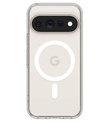 Magsafe Калъф за Google Pixel 11 Pro, Spigen Ultra Hybrid Clear Mag Fit Case, Прозрачен (4)