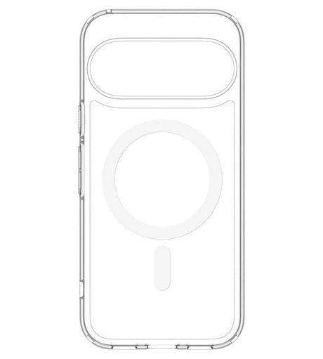 Magsafe калъф за Google Pixel 11, Spigen Ultra Hybrid Clear Mag Fit Case, Прозрачен (4)
