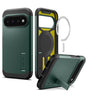 Magsafe Калъф за Google Pixel 11 Pro, Spigen Tough Armor Mag Fit Case Abyss Green, Зелен