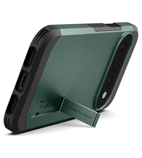 Magsafe Калъф за Google Pixel 11 Pro, Spigen Tough Armor Mag Fit Case Abyss Green, Зелен (4)