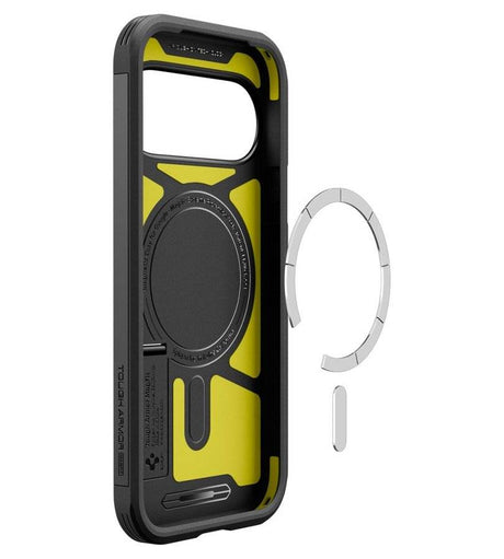 Magsafe Калъф за Google Pixel 11, Spigen Tough Armor Mag Fit Case, Черен (8)
