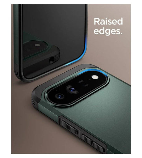 Magsafe Калъф за Google Pixel 11 Pro, Spigen Tough Armor Mag Fit Case Abyss Green, Зелен (12)