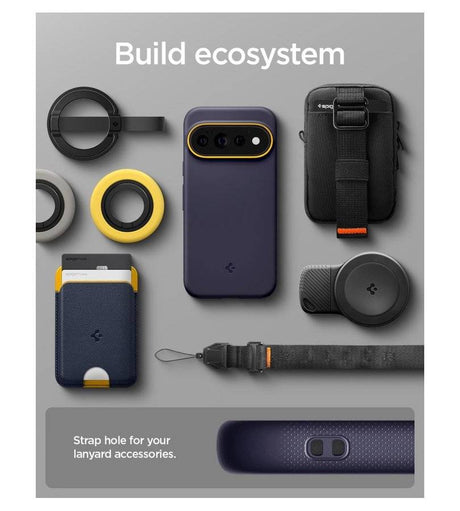Magsafe калъф за Google Pixel 11 Pro, Spigen Nano Pop Mag Fit Case Blueberry Navy, Син (8)