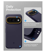Magsafe калъф за Google Pixel 11 Pro, Spigen Nano Pop Mag Fit Case Blueberry Navy, Син (12)