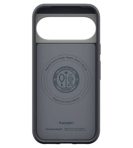 Magsafe калъф за Google Pixel 11, Spigen Nano Pop Mag Fit Case Black Sesame, Черен (7)