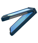 Magsafe Калъф за Samsung Z Flip 8, Spigen Airskin Aramid Mag Fit Case, Син (5)
