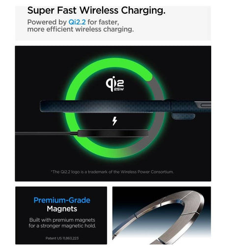 Magsafe Калъф за Samsung Z Flip 8, Spigen Airskin Aramid Mag Fit Case, Син (6)