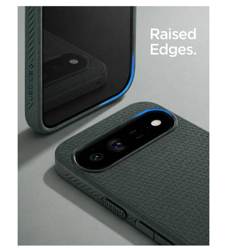 Magsafe Kалъф за Google Pixel 11, Spigen Liquid Air Mag Fit Case Abyss Green, Зелен (8)
