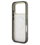 Magsafe Калъф за iPhone 18 Pro/ 17 Pro, Guess Python Pattern Case, Кафяв (6)