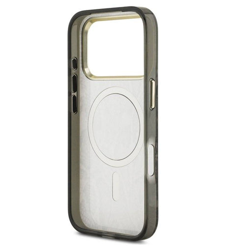 Magsafe Калъф за iPhone 18 Pro/ 17 Pro, Guess Python Pattern Case, Кафяв (6)