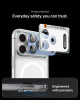 Протектор за Камерата на iPhone 18 Pro, Spigen EZ Fit Optik Pro XL Glas.tR, Син (12)
