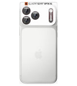 Протектор за Камерата на iPhone 18 Pro, Spigen EZ Fit Optik Pro XL Glas.tR Burgundy, Бордо (5)