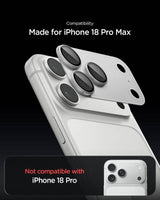 Протектор за Камерата на iPhone 18 Pro Max, Spigen EZ Fit Optik Pro XL Glas.tR, Сребрист (11)