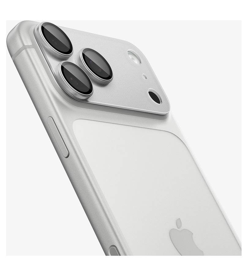 Протектор за Камерата на iPhone 18 Pro Max, Spigen EZ Fit Optik Pro XL Glas.tR, Сребрист (14)