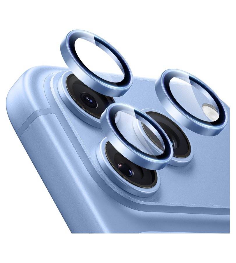 Протектор за Камерата на iPhone 18 Pro Max/ 18 Pro, ESR Armorite Camera Lens Glass, Син