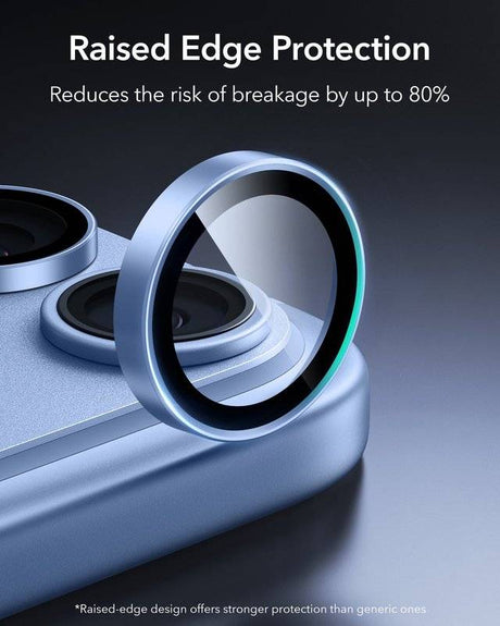 Протектор за Камерата на iPhone 18 Pro Max/ 18 Pro, ESR Armorite Camera Lens Glass, Син (2)