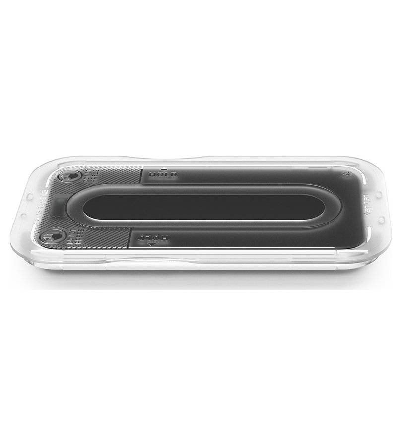 Затъмняващ Протектор за iPhone 18 Pro, Spigen Privacy Glas.tR EZ Fit Pro 2бр., Черен (7)
