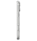 Magsafe Калъф за iPhone 18 Pro/ 17 Pro, Spigen Ultra Hybrid Mag Fit Case Clear/Deep Blue, Прозрачен (4)
