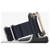 Поставка за Зарядното на Apple Watch, Spigen Rugged Armor TPU Stand, Черен (3)